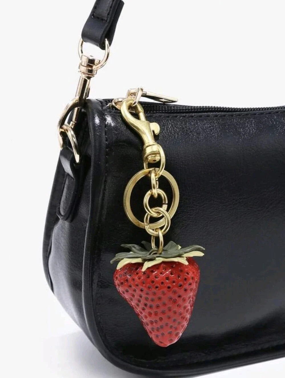 Strawberry 🍓 Bag Charm/ Keychain NEW